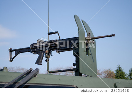 Light armored mobile (5.56 mm machine gun MINIMI) 28351438