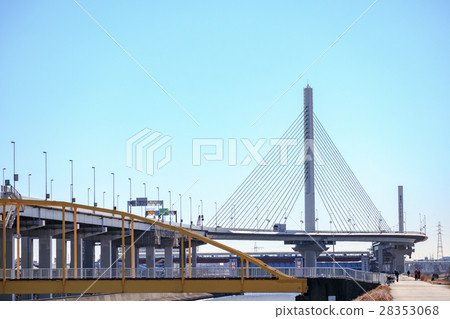 Metropolitan Expressway Central Ring Line Cherry Harp Bridge 28353068