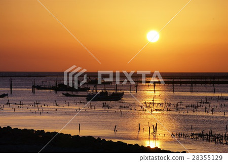 彰濱夕陽 28355129