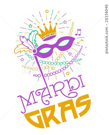 Mardi Gras Party Mask Poster Mardi Gras Party Mask Poster 28356046