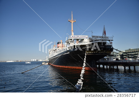 橫濱港的冰川丸 28356717