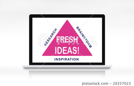 fresh Ideas Creativity Thinking Concept 28357023