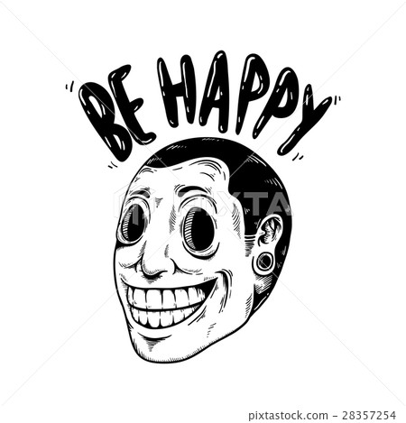 Be Happy Smile Cartoor Icon Concept Be Happy Smile Cartoor Icon Concept 28357254
