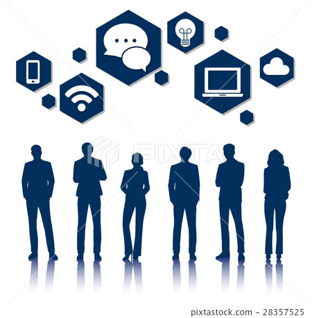 Vector UI Illustration Business People Concept 28357525