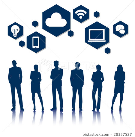 Vector UI Illustration Business People Concept 28357527