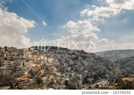 Silwan Village in Jerusalem. Silwan Village in Jerusalem. 28359202