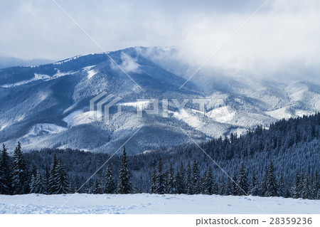 Ski resort Bukovel, Ukraine. 28359236