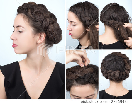 fashionable braid hairstyle tutorial fashionable braid hairstyle tutorial 28359481