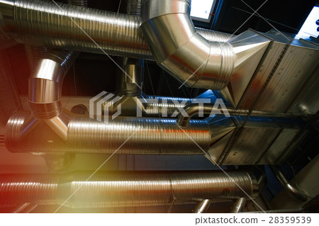 Ventilation pipes of industrial air condition Ventilation pipes of industrial air condition 28359539