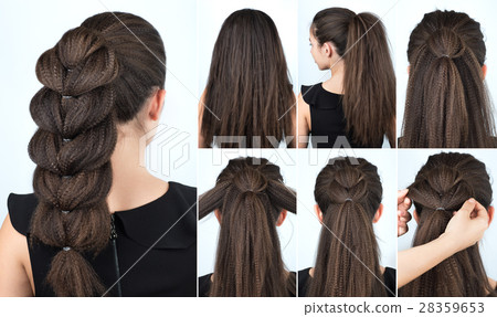 hairstyle festive braid tutorial hairstyle festive braid tutorial 28359653