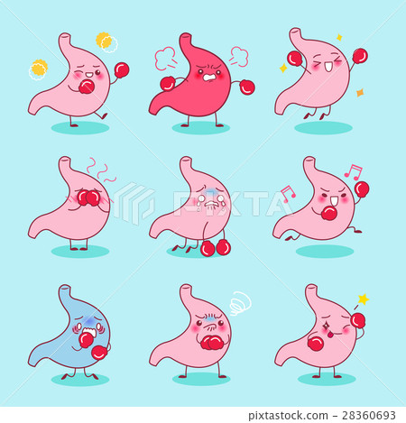 cartoon stomach wear boxing cartoon stomach wear boxing 28360693