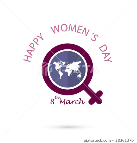 Creative 8 March logo vector design Creative 8 March logo vector design 28361370