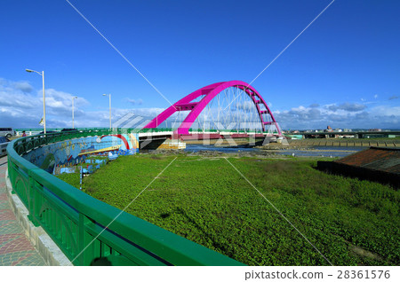 竹圍漁港 橋樑 港口 竹圍漁港 橋樑 港口 28361576