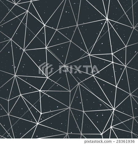 Geometric polygonal background vector 28361936