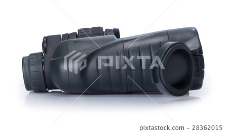 binoculars isolated on white 28362015