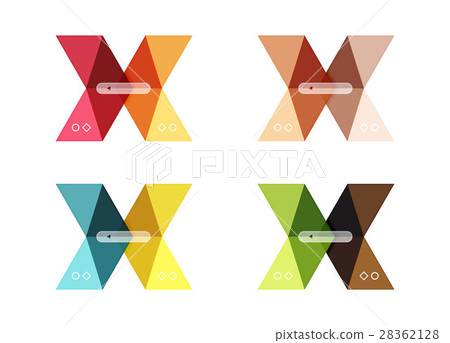 Vector blank infographic arrow templates Vector blank infographic arrow templates 28362128