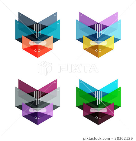 Vector blank infographic arrow templates Vector blank infographic arrow templates 28362129