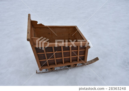 Showa era Meiji era nostalgic box trail Snow 28363248