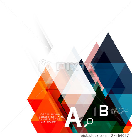 Vector geometric abstract background Vector geometric abstract background 28364017