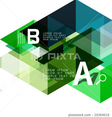 Vector geometric abstract background 28364018