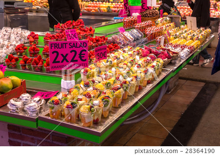 Delicious fruit drinks prepared 28364190