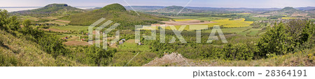 Panorama picture from the volcanoes in Hungary 28364191