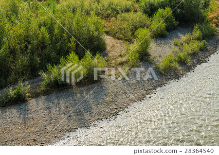 Landscape with mountain river and forest Landscape with mountain river and forest 28364540