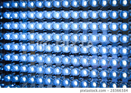 Led panel in fluorescent light close up Led panel in fluorescent light close up 28366384