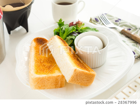 早餐早晨設置早晨服務早餐菜單麵包 28367996