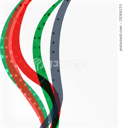 Vector abstract wave lines background 28368153