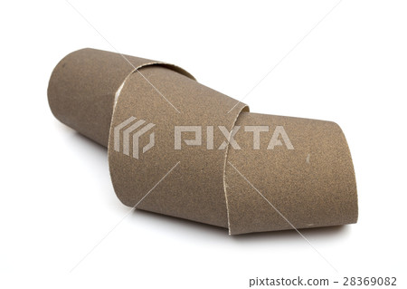 sandpaper on the white background 28369082