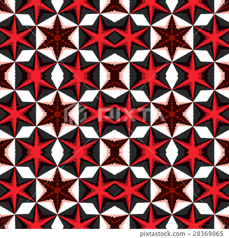 Red stars pattern 28369865