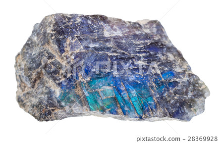 specimen of Labradorite stone isolated specimen of Labradorite stone isolated 28369928