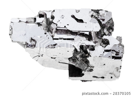 specimen of Galena stone isolated 28370105