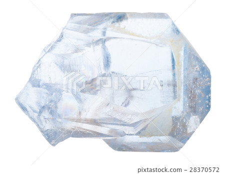 crystal of celestine stone isolated 28370572