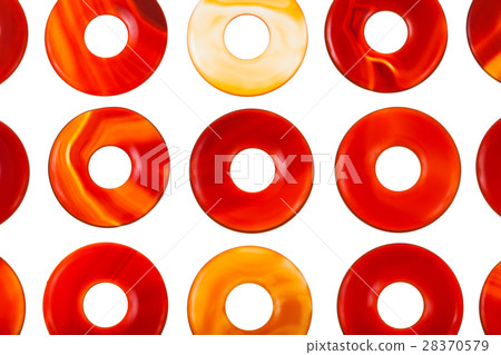 lot of polished donut shape agate gemstone circles lot of polished donut shape agate gemstone circles 28370579
