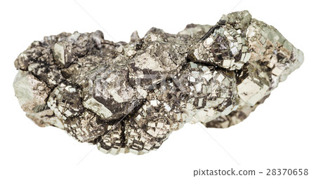 specimen of marcasite stone (white iron pyrite) 28370658