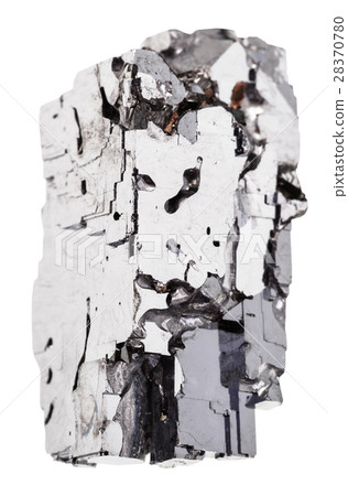 piece of Galena stone isolated 28370780