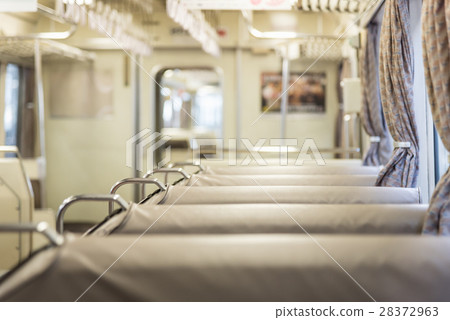 Empty seat on train 28372963