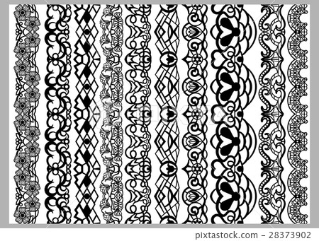Border decoration elements patterns 28373902
