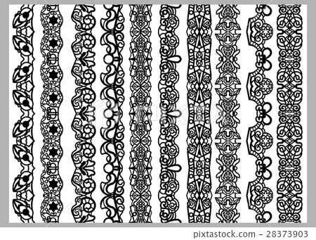 Border decoration elements patterns 28373903