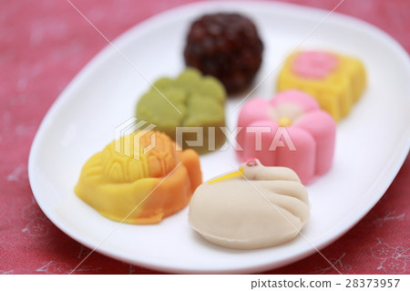日本糖果麵包（食品滿州日式糖果甜點甜點糖果傳統文化對待） 28373957