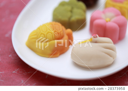 日本糖果麵包（食品滿州日式糖果甜點甜點糖果傳統文化對待） 28373958