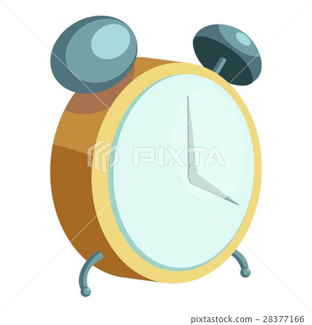 Alarm clock icon, cartoon style Alarm clock icon, cartoon style 28377166