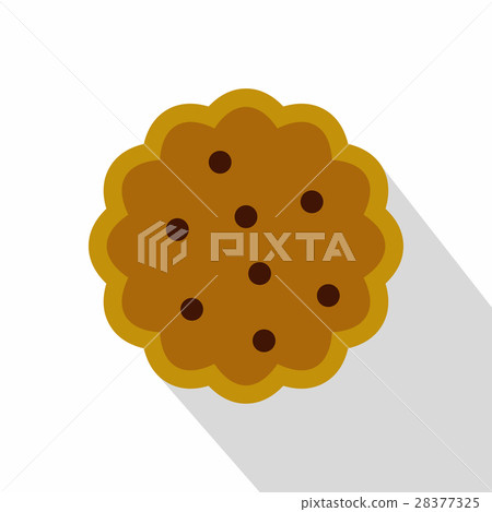 Cookies icon, flat style Cookies icon, flat style 28377325
