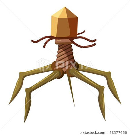 Parasite icon, isometric 3d style Parasite icon, isometric 3d style 28377666