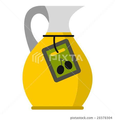 Olive oil icon, cartoon style 28378304