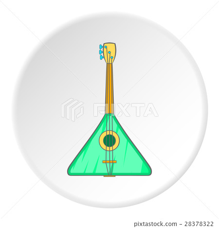 Balalaika icon, cartoon style Balalaika icon, cartoon style 28378322