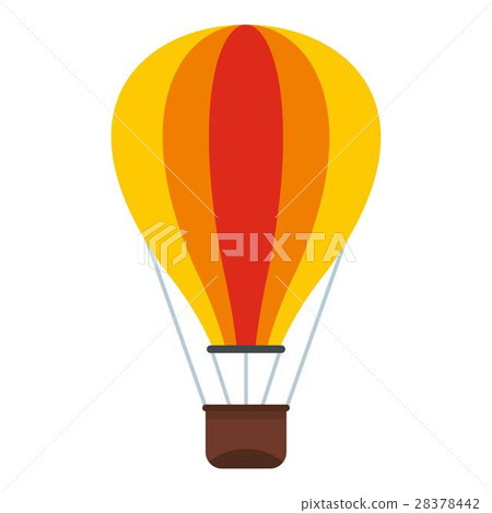 Baloon icon, flat style 28378442