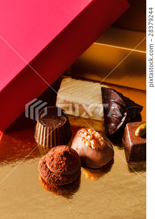 Box of Assorted Chocolates for Valentine's Day 28379244